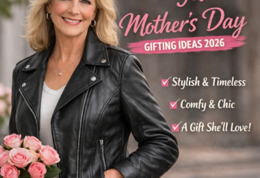 Perfect Leather Jacket for Your Mom