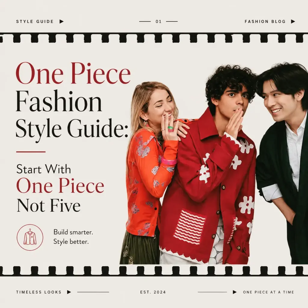 One Piece Fashion Style Guide Start With One Piece Not Five
