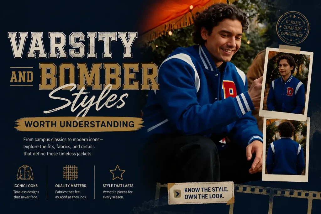 Varsity and Bomber Styles Worth Understanding