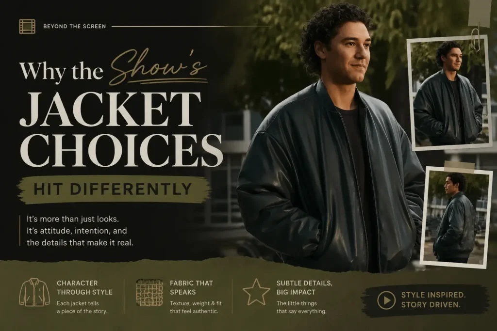 Why the Show's Jacket Choices Hit Differently