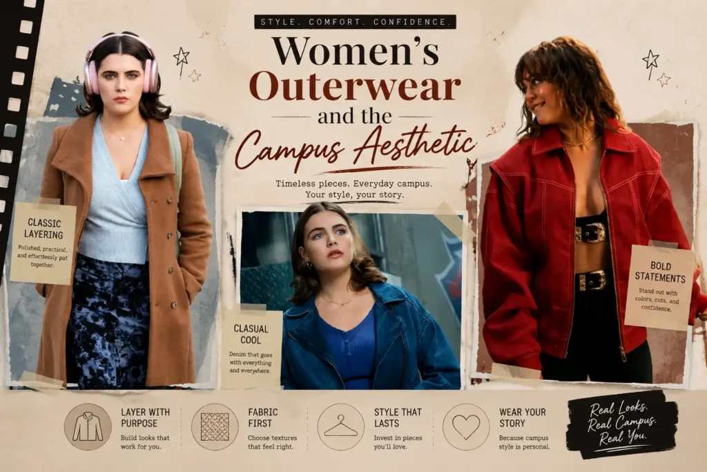 Women's Outerwear and the Campus Aesthetic