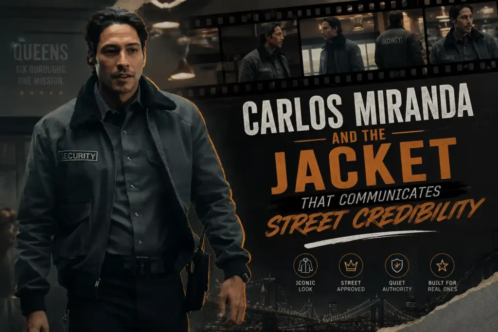 Carlos Miranda and the Jacket That Communicates Street Credibility