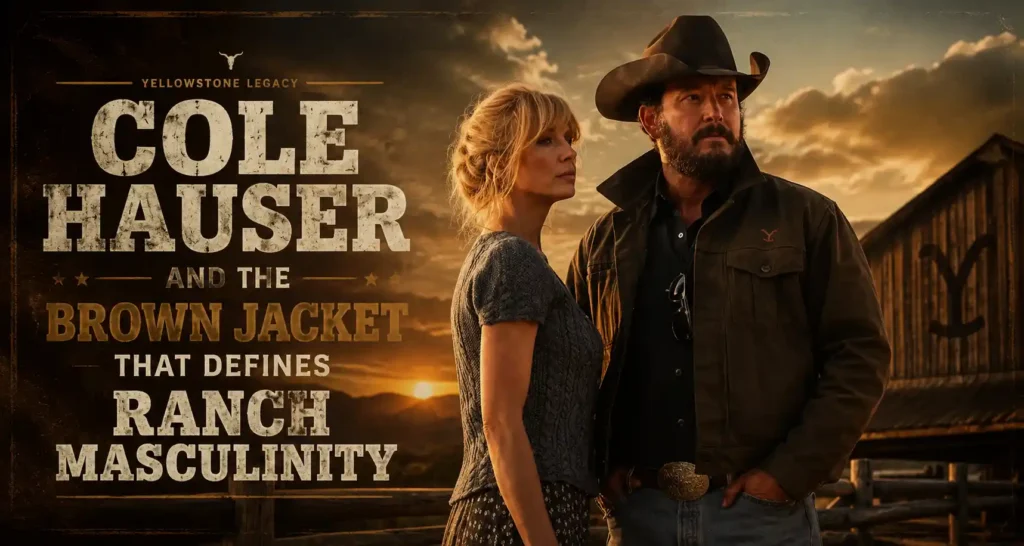 Cole Hauser and the Brown Jacket That Defines Ranch Masculinity