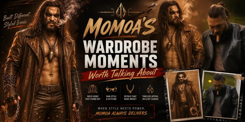 Momoa's Wardrobe Moments Worth Talking About