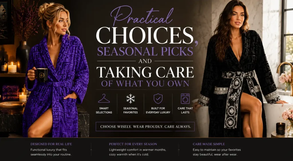 Practical Choices, Seasonal Picks and Taking Care of What You Own