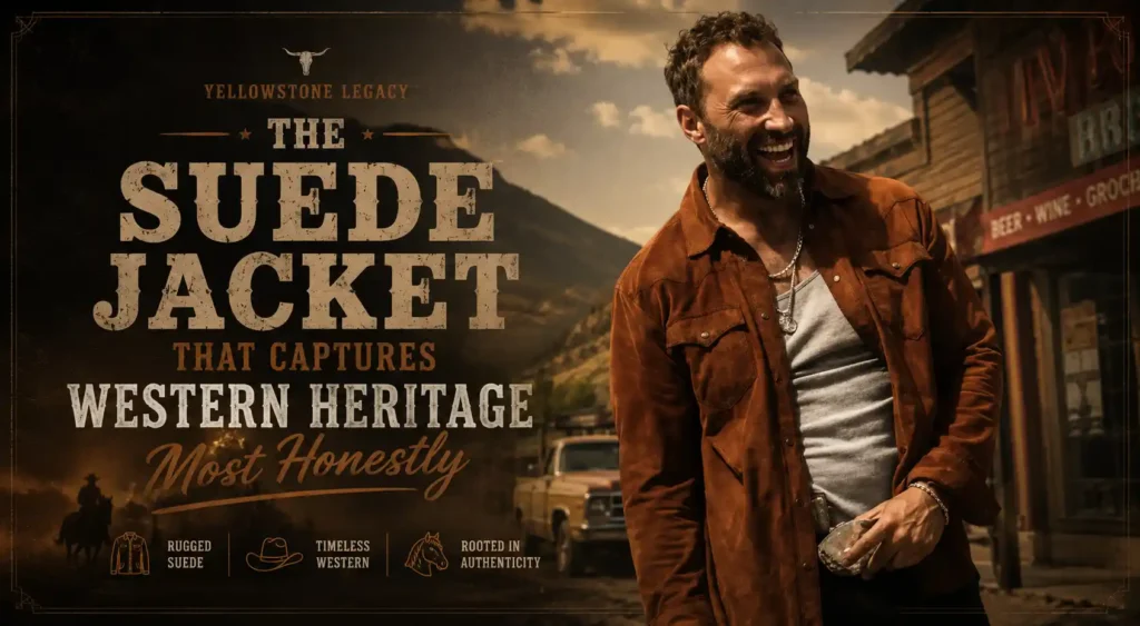 The Suede Jacket That Captures Western Heritage Most Honestly