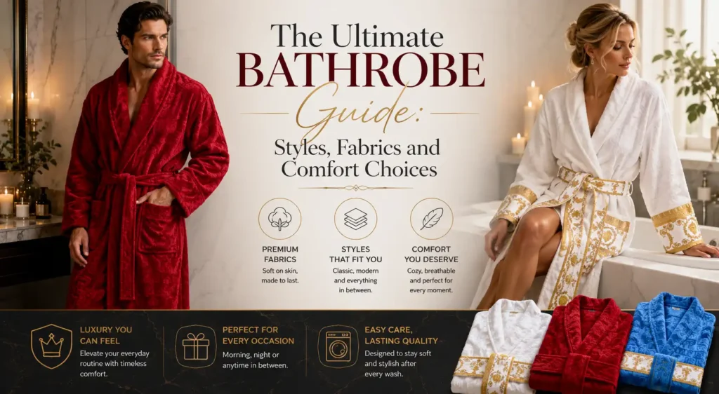 The Ultimate Bathrobe Guide Styles, Fabrics and Comfort Choices
