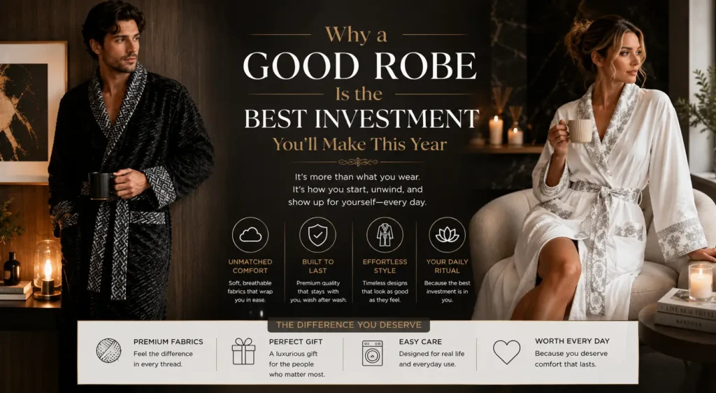 Why a Good Robe Is the Best Investment You'll Make This Year