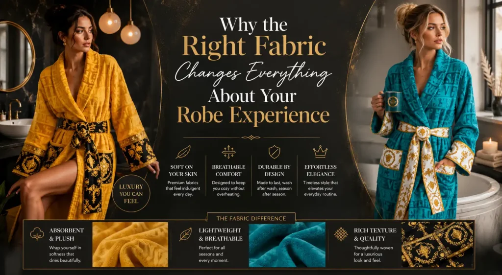Why the Right Fabric Changes Everything About Your Robe Experience