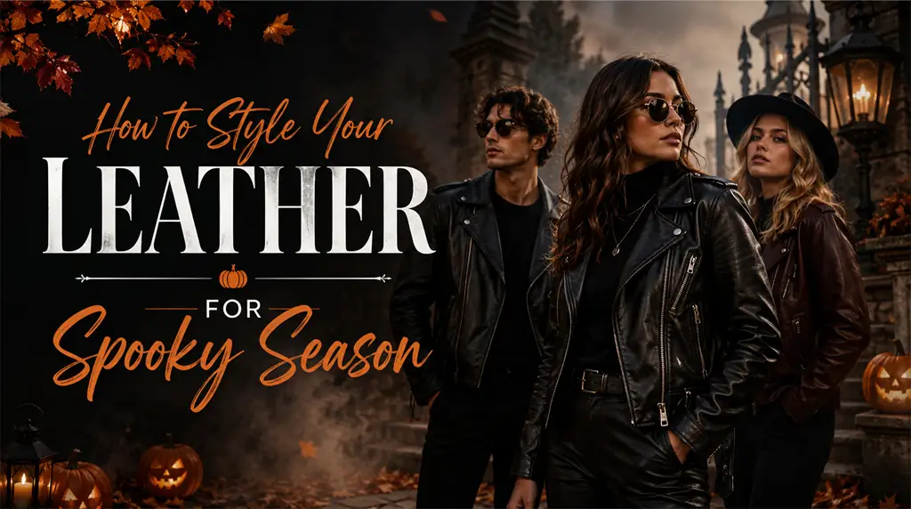 How to Style Your Leather for Spooky Season