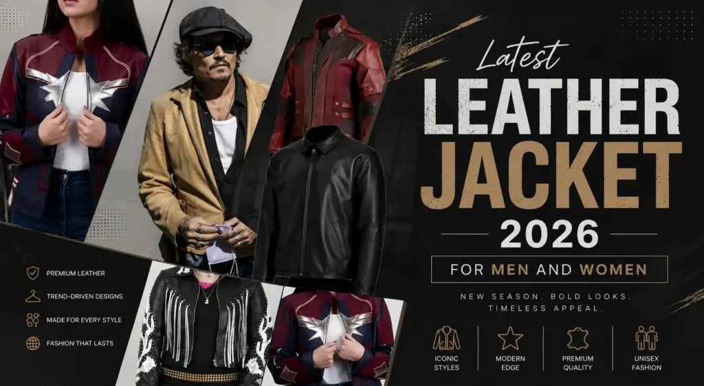 Latest Leather Jacket Trends 2026 for Men and Women