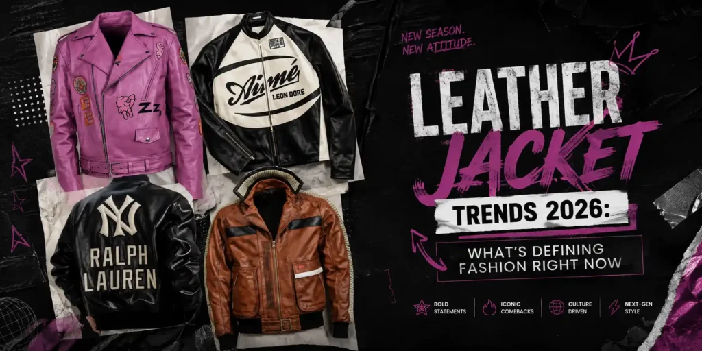 Leather Jacket 2026 What’s Defining Fashion Right Now