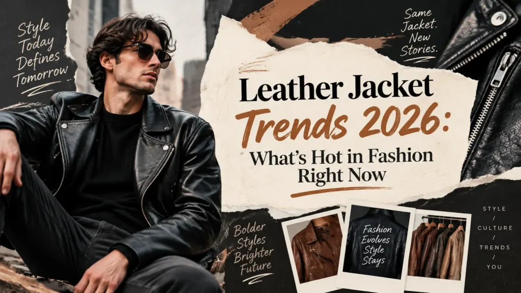 Leather Jacket Trends 2026 What’s Hot in Fashion Right Now