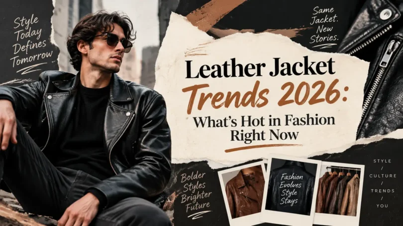 Leather Jacket Trends 2026 What’s Hot in Fashion Right Now