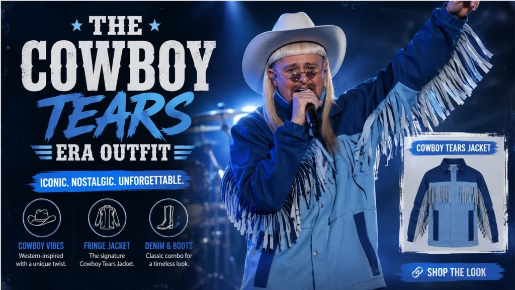 Oliver Tree Cowboy Tears jacket Halloween outfit