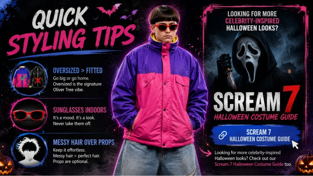 Oliver Tree Halloween costume styling tips