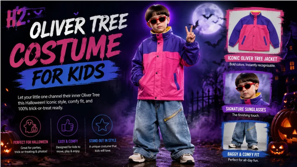 Oliver Tree costume for kids Halloween