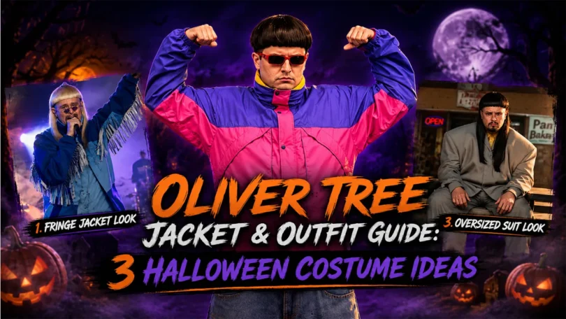 Oliver Tree jacket and outfit guide for Halloween