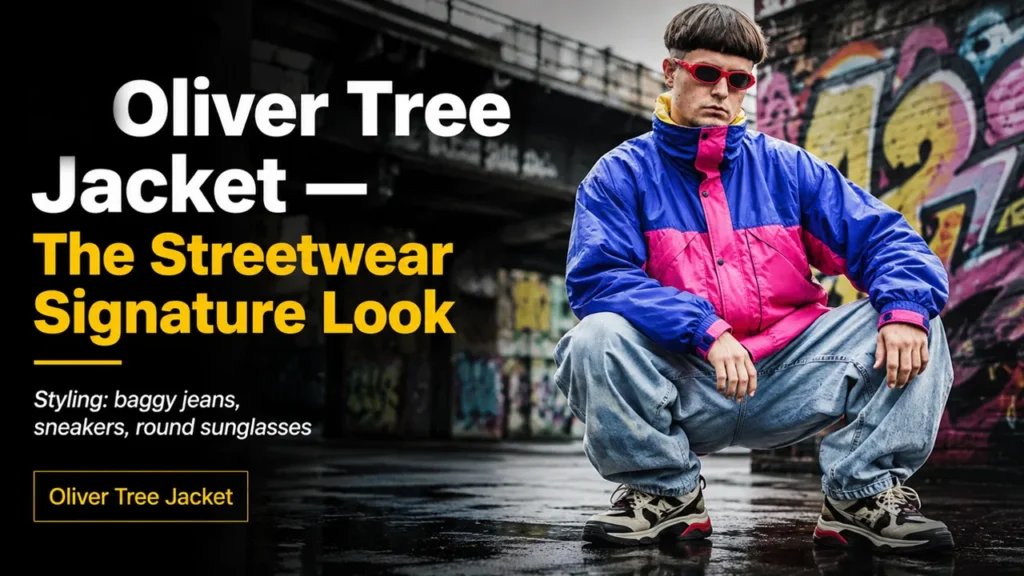 Oliver Tree jacket streetwear Halloween costume