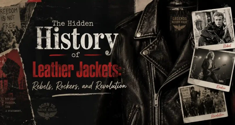 The Hidden History of Leather Jackets Rebels, Rockers, and Revolution