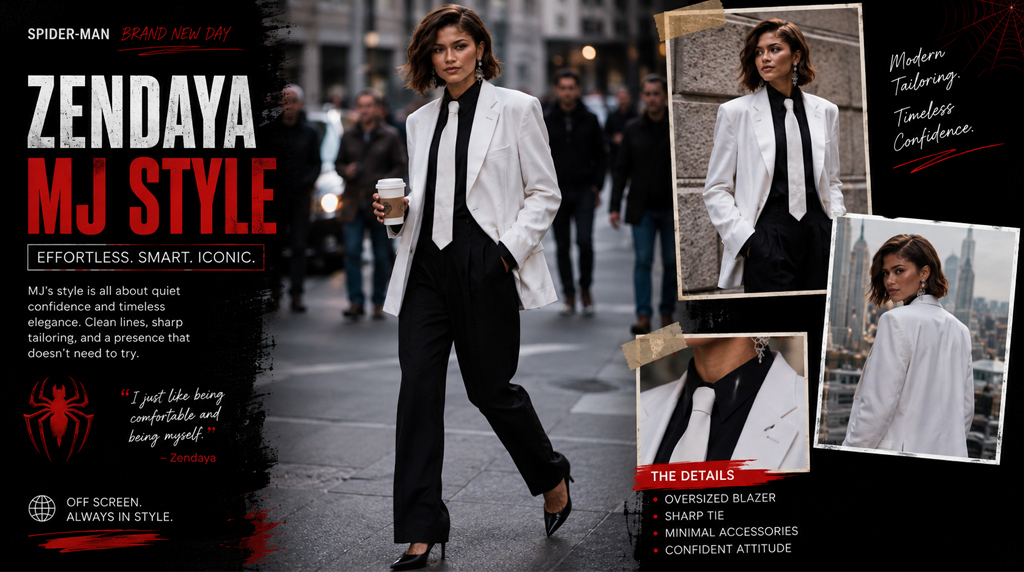 zendaya mj style spider man brand new day