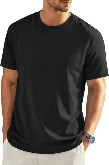 Black Crew Neck T-Shirt
