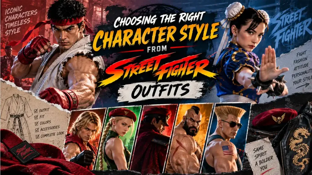Choosing the Right Character Style From Street Fighter Outfits