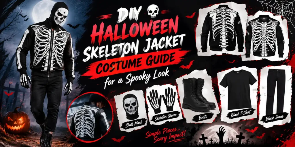 DIY Halloween Skeleton Jacket Costume Guide for a Spooky Look