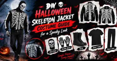 DIY Halloween Skeleton Jacket Costume Guide for a Spooky Look