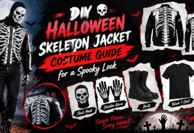 DIY Halloween Skeleton Jacket Costume Guide for a Spooky Look