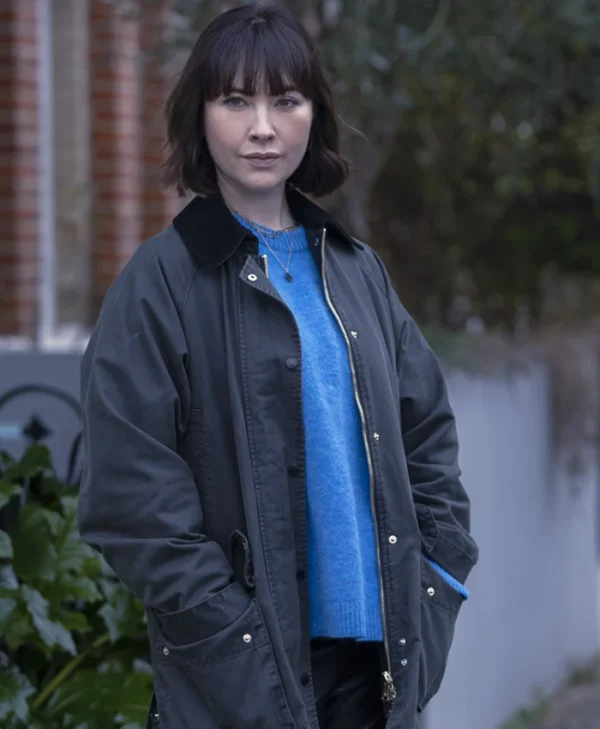 Layla Walsh Blue Cotton Jacket