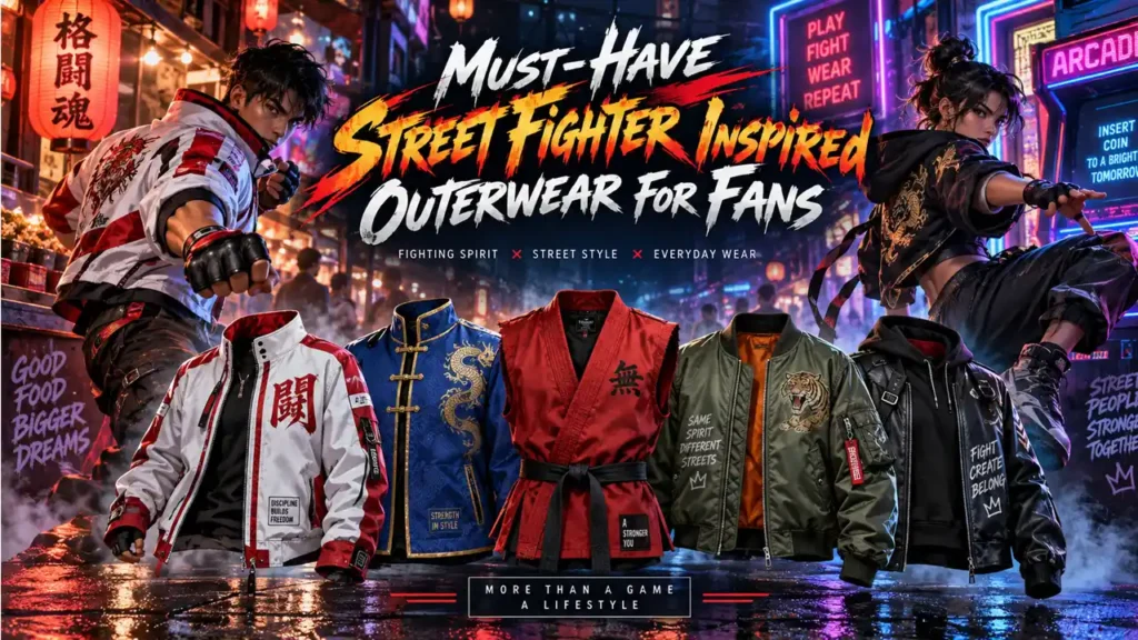 Must-Have Street Fighter Inspired Outerwear for Fans