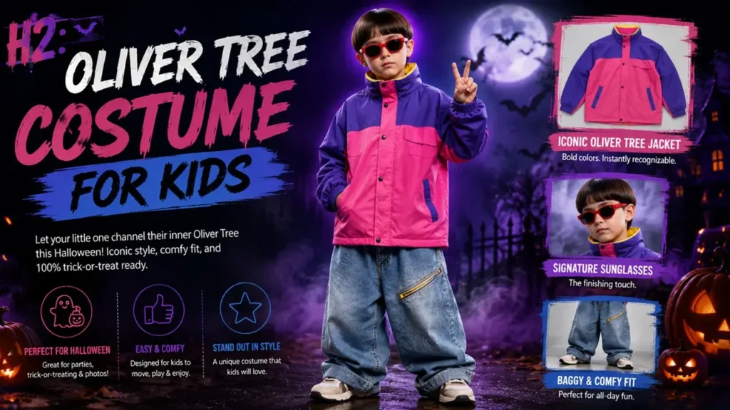 Oliver Tree costume for kids Halloween