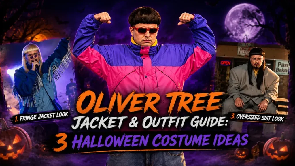 Oliver Tree jacket and outfit guide for Halloween