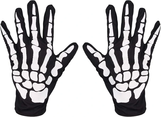 Skeleton Gloves for an Authentic Look