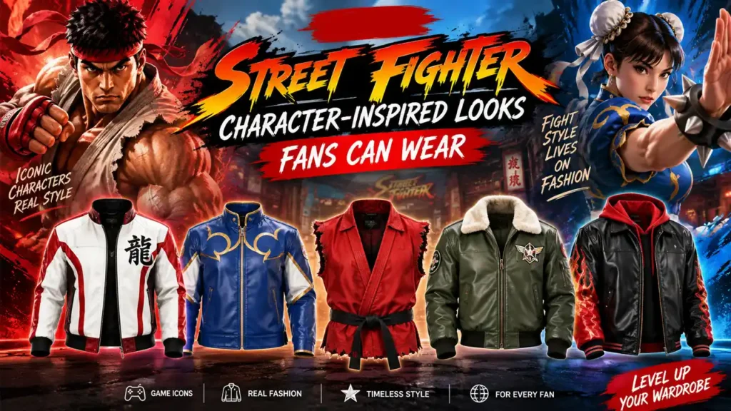 Street Fighter Character-Inspired Looks Fans Can Wear