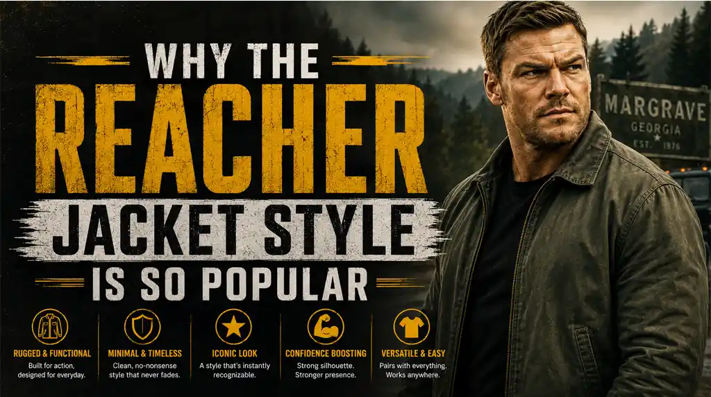 Why The Reacher Jacket Style Is So Popular