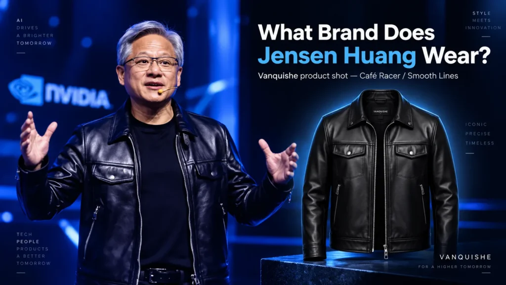 jensen huang leather jacket brand