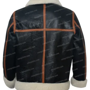 Men-B3-Bomber-Shearling-Fur-Winter-Jacket-Back