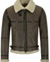 Mens-Bomber-Aviator-Cockpit-B3-Flying-Leather-Jacket