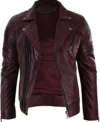 Mens-Diagonal-Classic-Aged-Cintree-Cut-Burgundy-Jacket