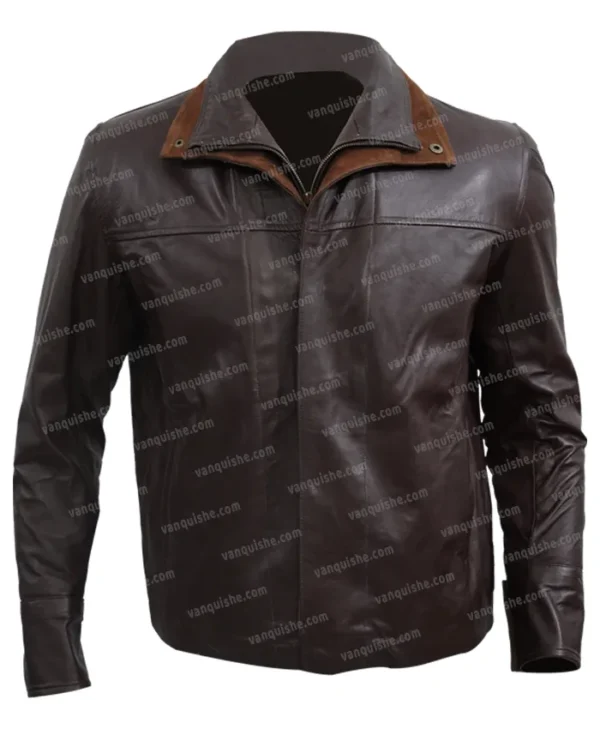 Mens-Distressed-Brown-Real-Leather-Jacket