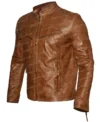 Mens-Fitted-Tan-Brown-Cafe-Racer-Motorcycle-Leather-Jacket-Side