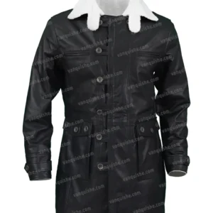 Mens-Lambskin-Leather-Black-Sherpa-Fur-Coat