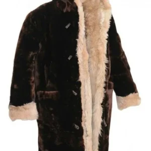 Mens-Long-Beaver-Fur-Coat