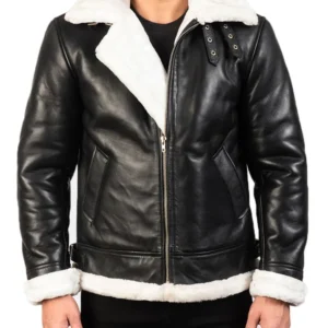 Mens B3 Bomber Leather Jacket