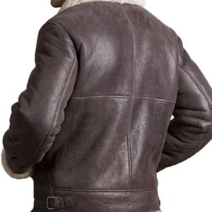 Mens Brown B 3 Farrier Pilot Aviator Jacket