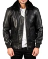 Mens Multiple Colors Fur Collar G 1 Bomber Jacket