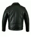 Mens Shoulder Epaulettes Black Jacket