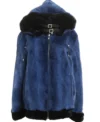 Mens-Womens-Mink-Fur-Blue-Jacket-With-Hood